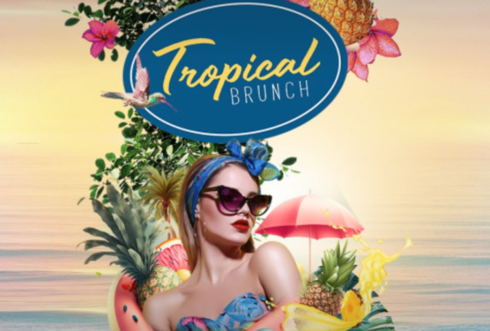 Tropical Brunch at Zero Gravity