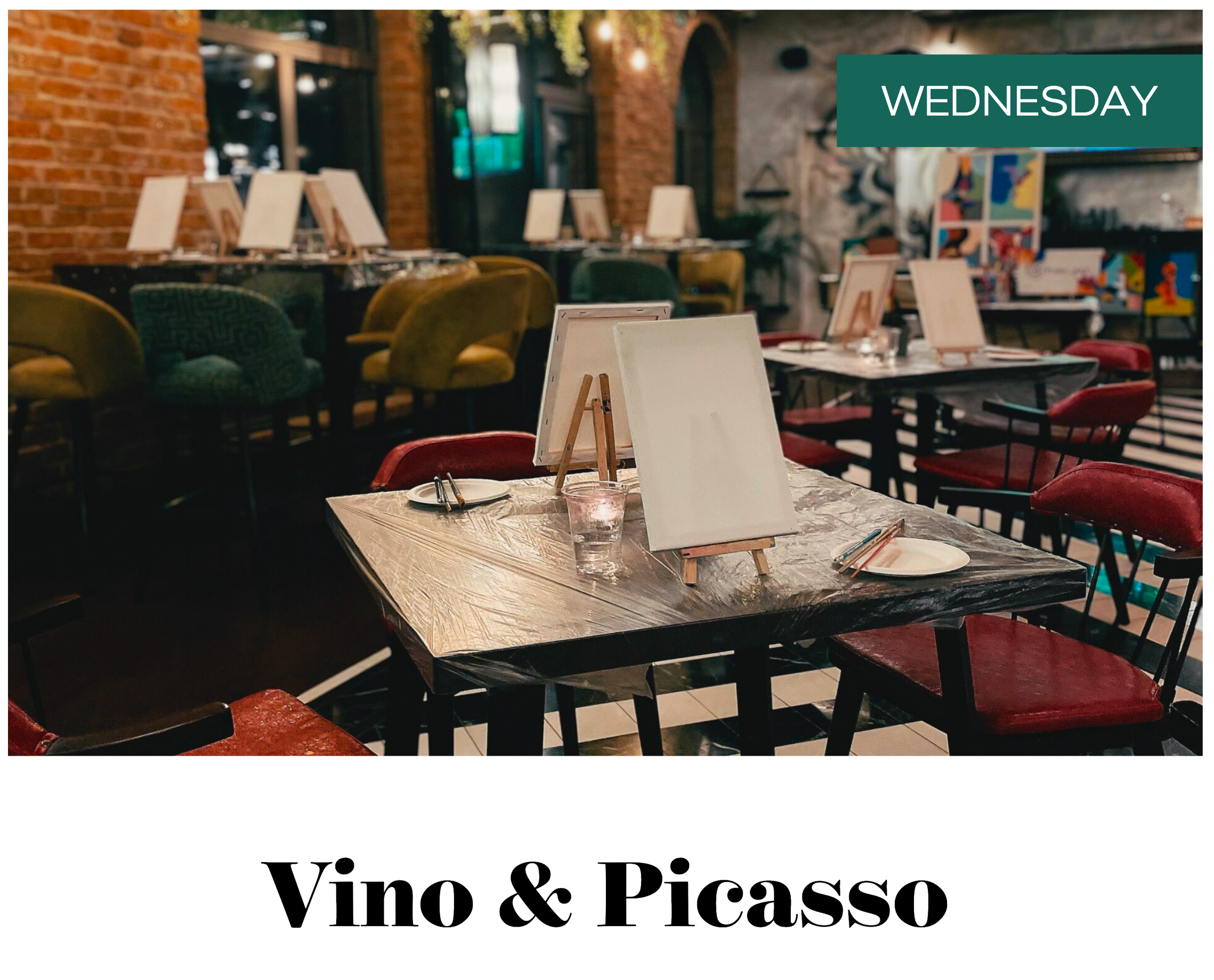 Sip & Paint – Vino and Picasso By Greenroom
