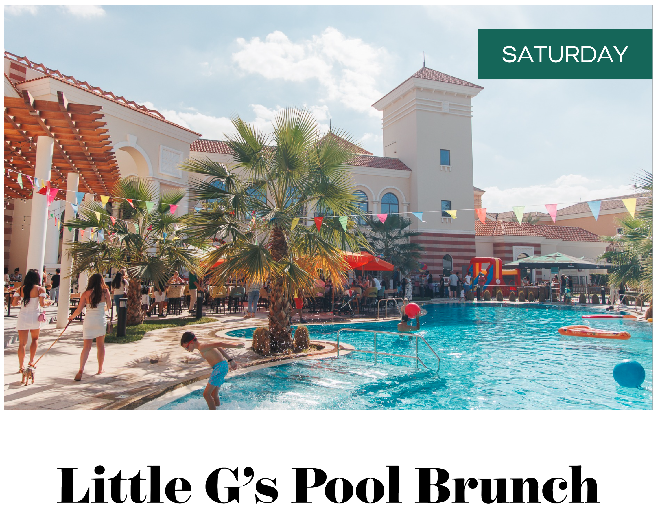 Little G’s Family Pool Brunch By Greenroom